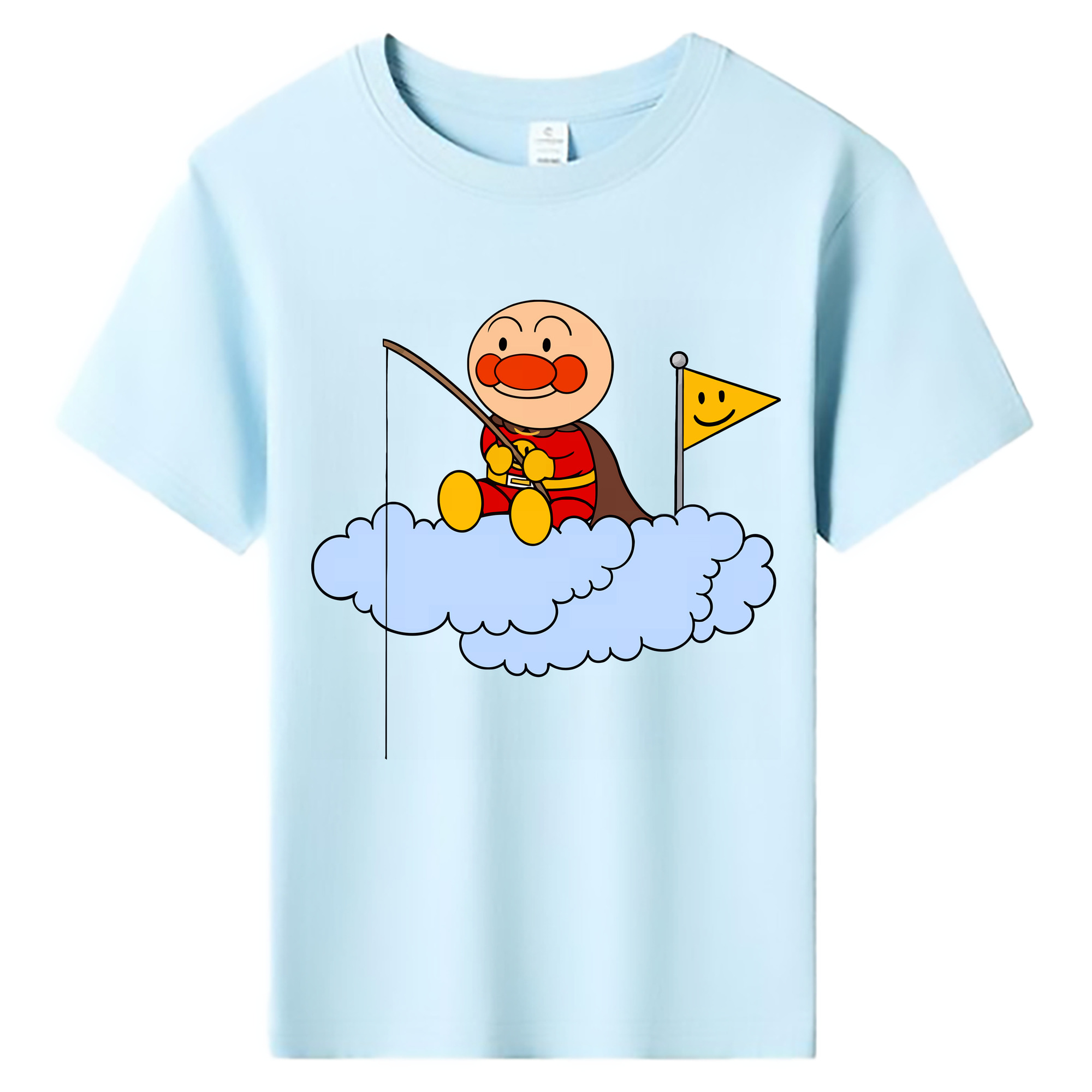 （画像用） アンパンマン Anpanman 綿100％キッズTシャツ（フロントプリント）